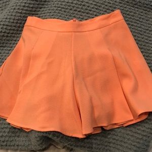 Coral colored Skort